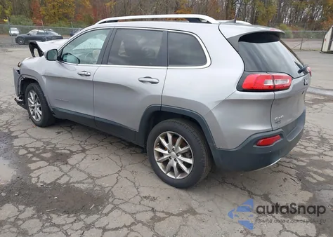 2018 Jeep Cherokee Limited 4X4 z USA, uszkodzony, nr VIN 1C4PJMDB3JD610953
